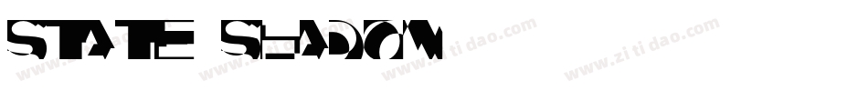 State Shadow字体转换